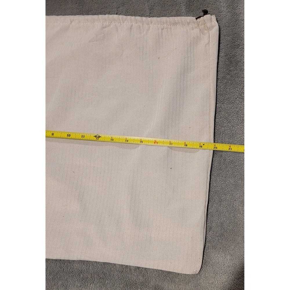 Hermes Dustbag Only With Red Logo 19.5in x 18in - Picture 5 of 10